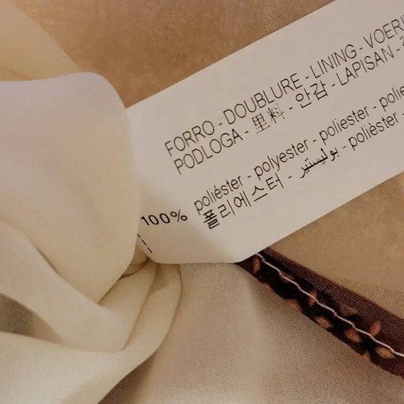 ZARA Womens Regular Patchwork Paisley Ruffle Maxi Dress Boho Orange Size XXS New - Picture 12 of 16